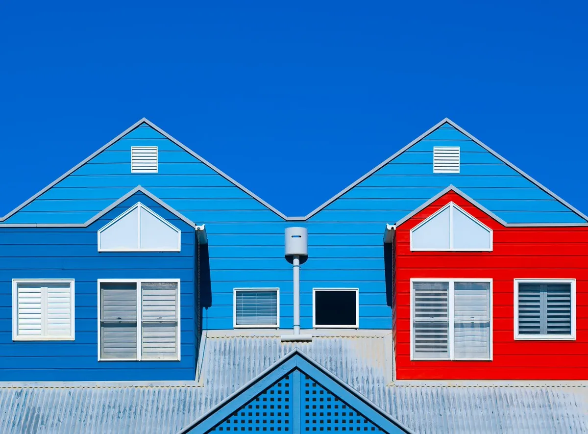 House exterior with fresh paint finish on weatherboards and trim