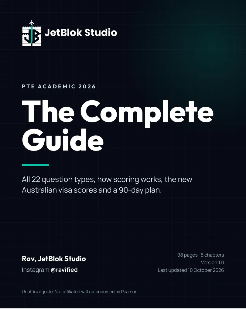 PTE Academic 2026 Complete Guide cover
